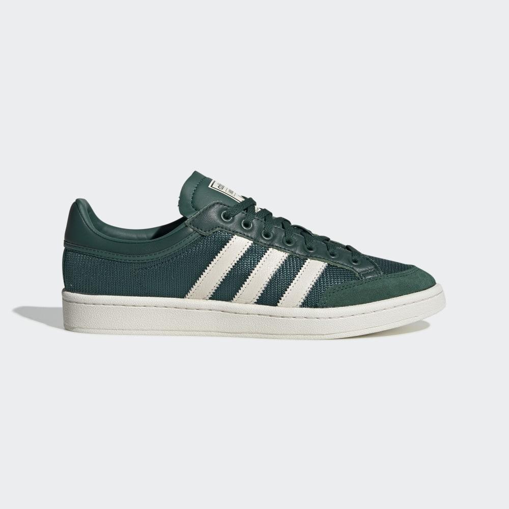 Adidas Men's Americana Low Originals Shoes Green/White Ireland EF2801